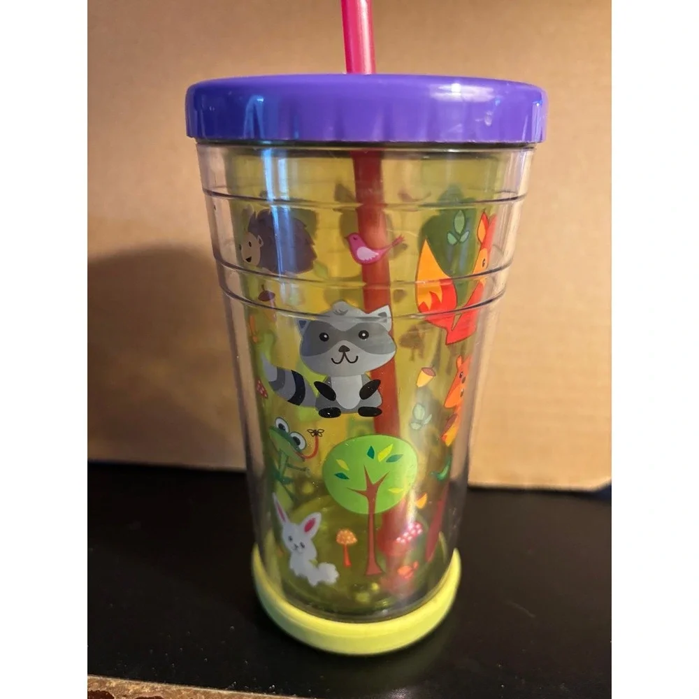 Tervis Tumbler w/Owls, Birds, Trees - 16oz. -- Very Cute! USA
